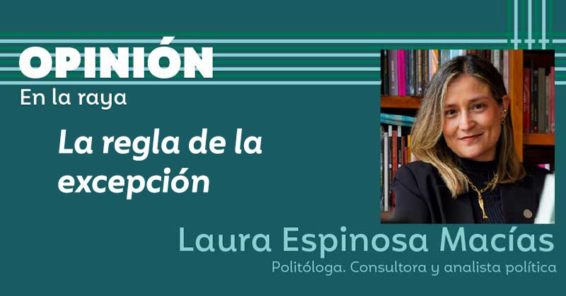La regla de la excepción