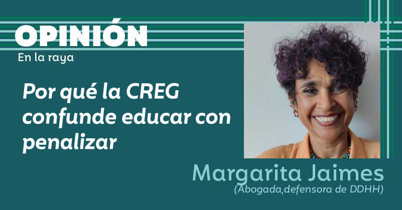 Por qué la CREG confunde educar con penalizar