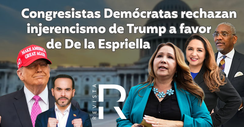 Congresistas Demócratas rechazan injerencismo de Trump a favor de De la Espriella 