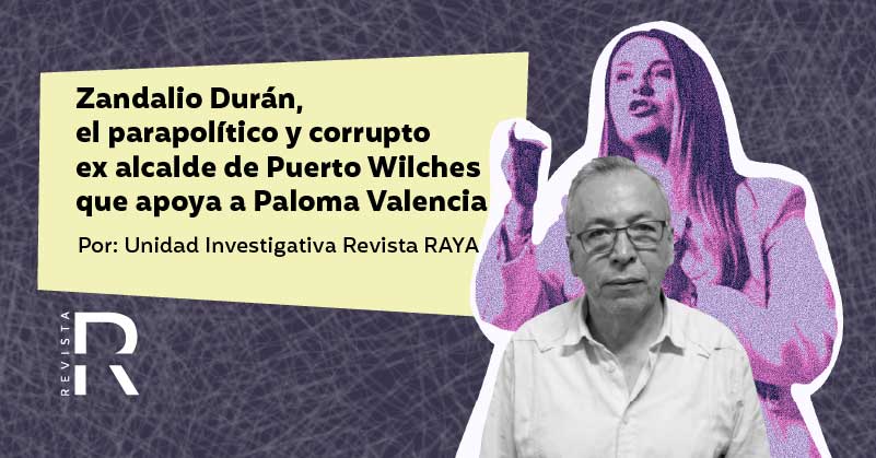 Zandalio Durán, el parapolítico y corrupto ex alcalde de Puerto Wilches que apoya a Paloma Valencia