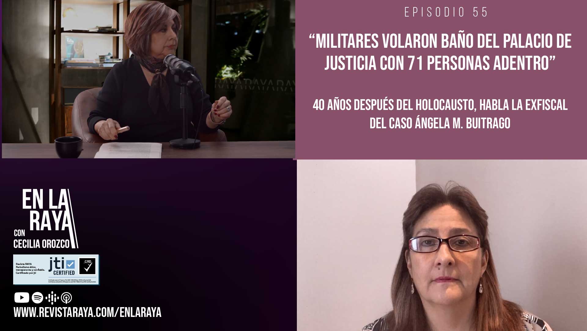 “Militares volaron baño del Palacio de Justicia con 71 personas adentro”