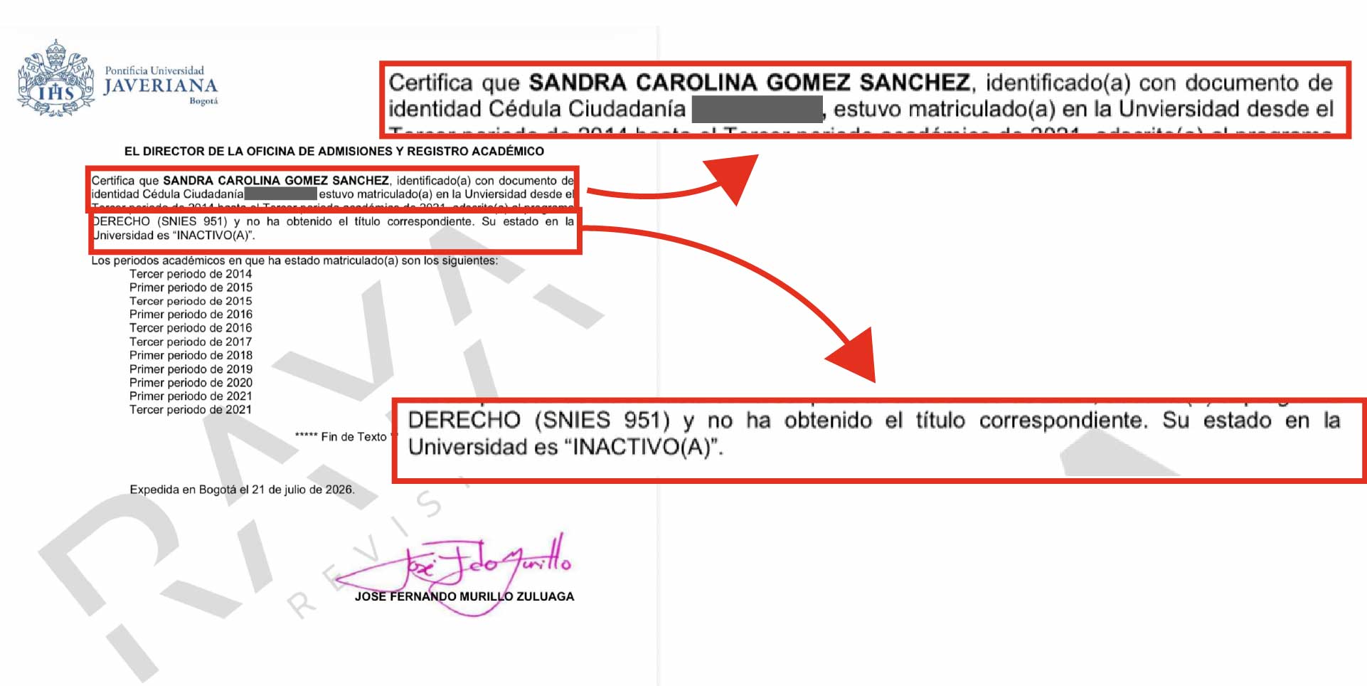 facsimil cg 8
