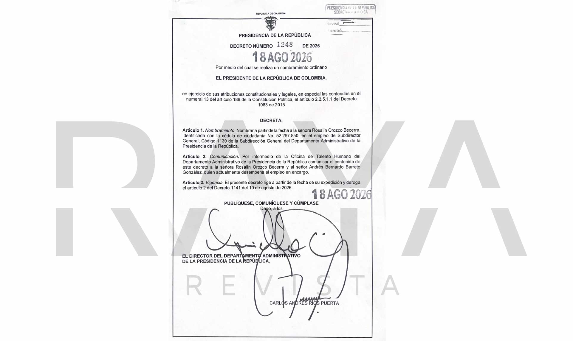 facsimil rosalin 1