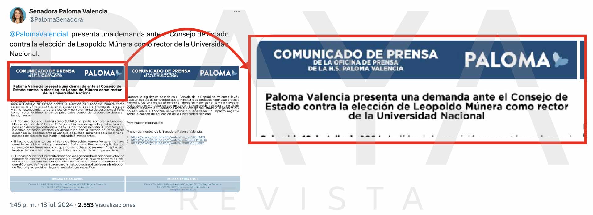 facsimil paloma 1