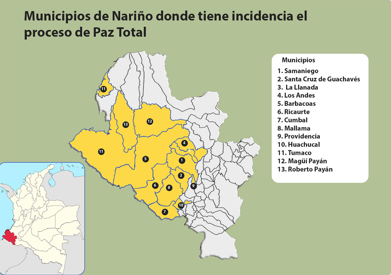 Tumaco mapa