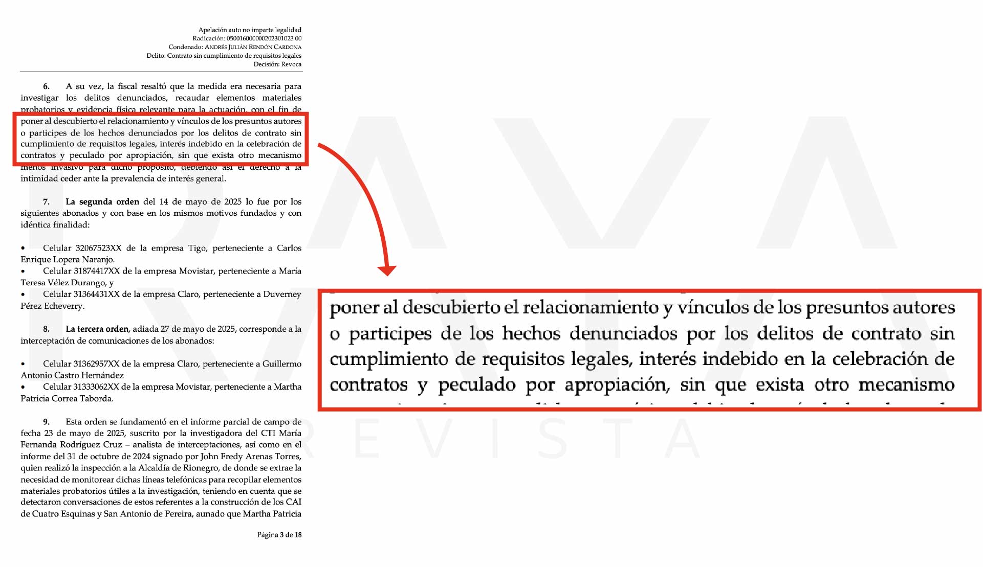 facsimil rendon 2