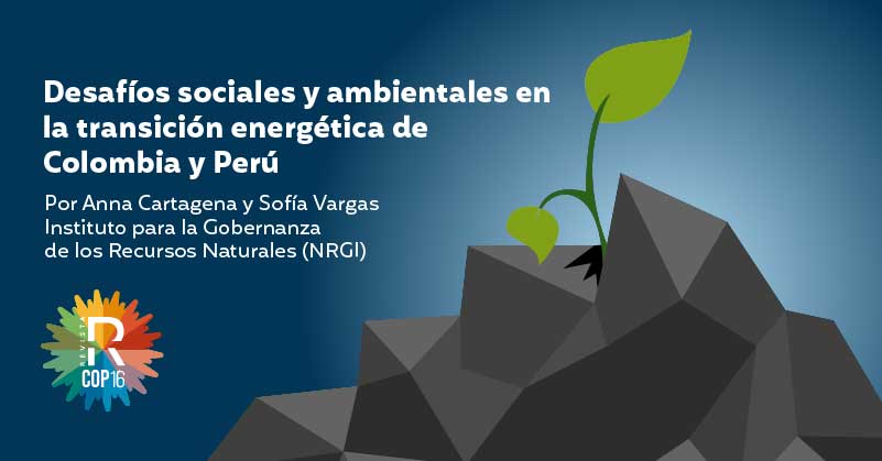 Desafíos sociales y ambientales en la transición energética de Colombia y Perú