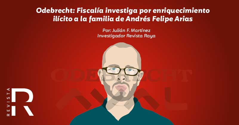 Odebrecht: Fiscalía investiga por enriquecimiento ilícito a la familia de Andrés Felipe Arias