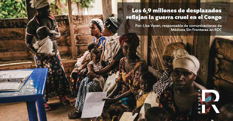 Los 6,9 millones de desplazados reflejan la guerra cruel en el Congo