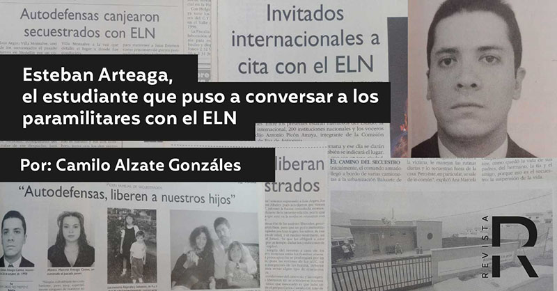 Esteban Arteaga, el ideólogo que puso a Carlos Castaño y Antonio García a hablar de paz entre el ELN y las AUC